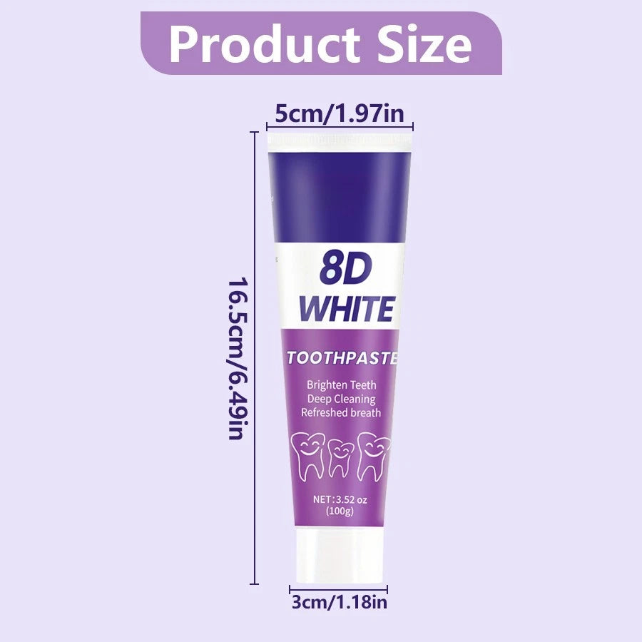 Toothpaste Premium Deep Clean Whitening Fresh Breath Anti-Cavity 6 x 3.52 oz