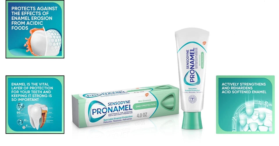 Pronamel Toothpaste Mint - 2 Pack, 4 oz Each for Optimal Dental Health